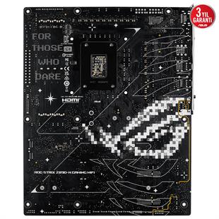 ASUS ROG STRIX Z890-H GAMING WIFI 4x DDR5 DP/HDMI 4x M.2 1x 2.5GLAN/WIFI7/BT USB4 1851P ANAKART