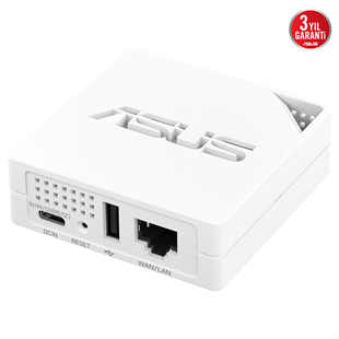 ASUS RT-AX50 GO WIFI6 AX1500 Çift Bant Mini Mobil Router