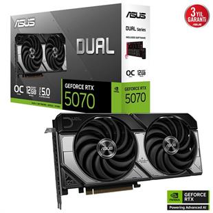ASUS RTX5070 12GB DUAL-RTX5070-O12G GDDR7 192bit HDMI DP PCIe 5.0