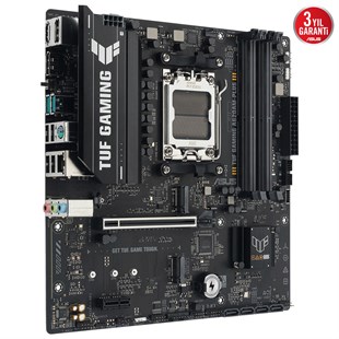ASUS TUF GAMING A620AM-PLUS 7600MHZ(OC) DDR5 2xDP HDMI ÇİFT M2 USB3.2 AURA RGB 2.5GBİT LAN mATX