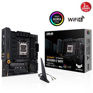 ASUS TUF GAMING B650M-E WIFI 4xDDR5 HDMI DP 2xM.2 AM5 ANAKART
