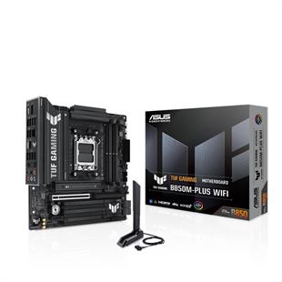 ASUS TUF GAMING B850M-PLUS WIFI DDR5 8000MHZ 1XHDMI 1XDP 3XM.2 MATX AM5 (AMD AM5 9000/8000/7000 SERİLERİ İLE UYUMLU)