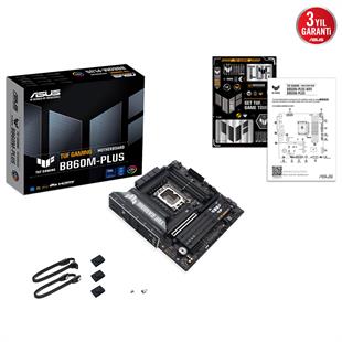 ASUS TUF GAMING B860M-PLUS B860 DDR5 (Vga Yok) GLan 2.5G mATX HD DP TYP-C M2 1851p Anakart