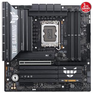 ASUS TUF GAMING B860M-PLUS B860 DDR5 (Vga Yok) GLan 2.5G mATX HD DP TYP-C M2 1851p Anakart