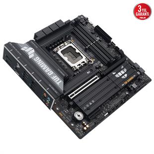 ASUS TUF GAMING B860M-PLUS B860 DDR5 (Vga Yok) GLan 2.5G mATX HD DP TYP-C M2 1851p Anakart