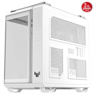ASUS TUF GAMING GT502 HORIZON Gaming Mid-Tower PC Kasası Beyaz / 90DC0093-B19010