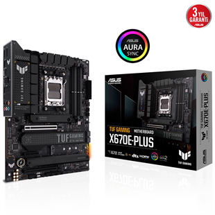 ASUS TUF GAMING X670E-PLUS DDR5 HDMI DP PCIe 16X v5.0 AM5 ATX