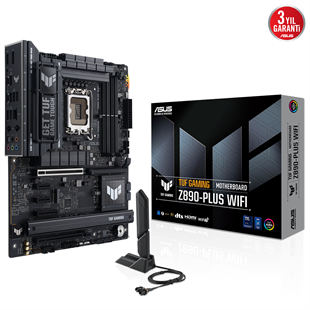 ASUS TUF GAMING Z890-PLUS WIFI-7 DDR5 THUNDERBOLT-HDMI DP PCIE 5.0 1851p ATX