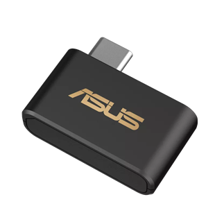 ASUS USB-BE93 MINI WIFI7 BE6500 Üç Bant Typec Kablosuz Ağ Adaptörü / 90IG0AK0-MO0B00