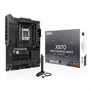 ASUS X870 MAX GAMING WIFI7 DDR5 8000MT/S 1XHDMI 2XUSB 3XM.2 ATX AM5 (AMD AM5 9000/8000/7000 SERİLERİ