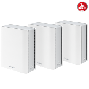 ASUSZENWIFI7 BT10 (W-3-PK) WIFI7 BE18000 Üç Bant Mesh Router 3-set