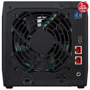 ASUSTOR 4diskli Celeron N5105 QC-8GB RAM-2-2.5GbE Nas Server AS5404T (47911)