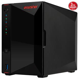 ASUSTOR AS5402T 4GB 2 BAY 2x 2.5GLAN DEPOLAMA ÜNİTESİ