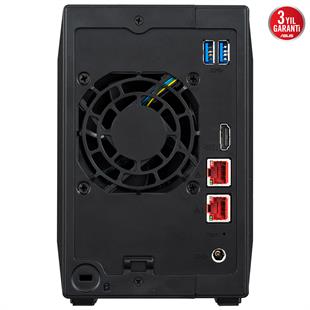 ASUSTOR AS5402T CELERON N5105 4 GB RAM- 2-diskli Nas Server (Disksiz)