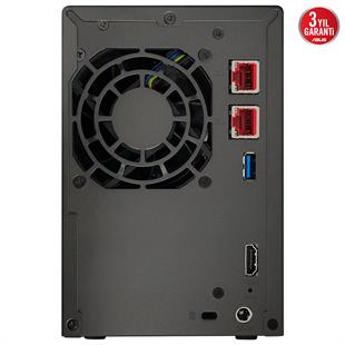 ASUSTOR AS6702T 4GB 2 BAY 1xGLAN DEPOLAMA ÜNİTESİ