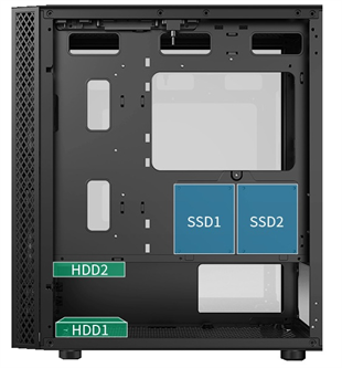 AZTECH 600w SKYLINE AZT04 RGB Gaming Mid-Tower Pc Kasası