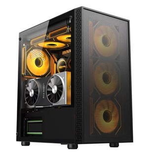 AZTECH 600w SKYLINE AZT04 RGB Gaming Mid-Tower Pc Kasası
