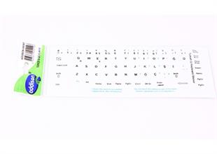 Addison 300167 Notebook F TR beyaz klavye etiketi
