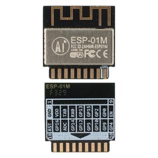 Ai-Thinker ESP-01M WiFi Modülü ESP8285 Çip Yerleşik Antenli Kablosuz Haberleşme Kartı