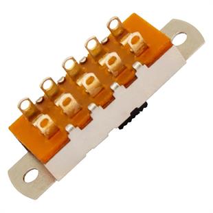 Anahtar 4 Konumlu 10 Bacaklı Vidalı Tip