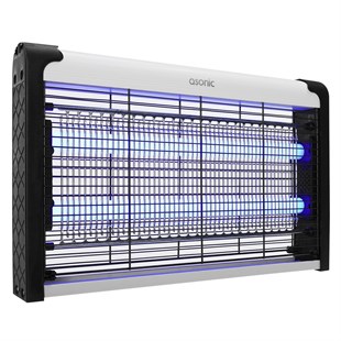 Asonic S26 20W 2000V Çift Koruma Camlı LED Zincir Askılı Sanayi Tipi Sinek Öldürücü (XL Boy)