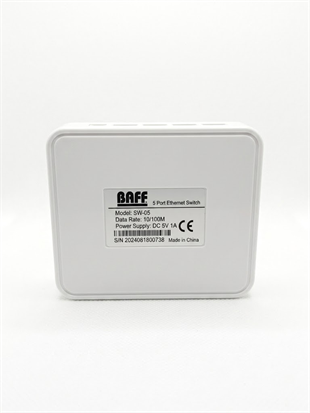 BAFF 5port 10/100 Yönetilemez Switch SW-05