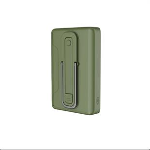 BİX 10000mAh BXPB105-GRE 22.5W-15W Type-C Micro USB KABLOSUZ LED GÖSTERGELİ Yeşil POWERBANK