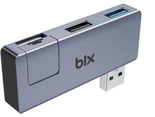 BİX BX22HB USB to USB 3.2 USB 2.0 RJ45 Dönüştürücü Adaptör