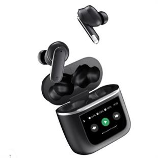 BİX X3 SOUNDCRAFT DOKUNMATİK DİJİTAL EKRAN Siyah ANC/ENC TWS Kulak İçi BLUETOOTH KULAKLIK