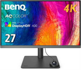 BenQ 27 IPS DesignVue PD2706U 5MS 60HZ HDMI-DP TYPEC Pivot Profesyonel Fotoğrafçı ve Tasarımcı Monitörü 3840X2160