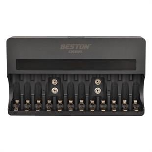 Beston C9028WL AA/AAA/9V/C Boy/D Boy/Lion Hızlı Pil Şarj Cihazı