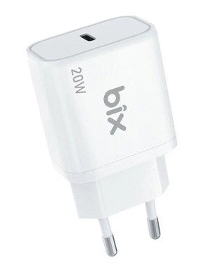 Bix BXPD23 BXPD23-WT 20W 3.0 USB-C ADAPTÖR Beyaz Akım Korumalı