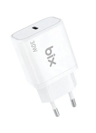 Bix BXPD32 30W 3.0 USB-C ADAPTÖR Beyaz Akım Korumalı