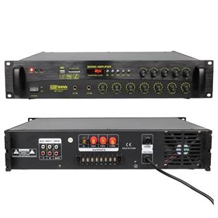 Bofmann BF-505T 500W USB/SD/Bluetooth Hat Trafolu 5 Bölgeli Mixer Amfi