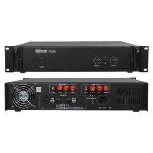 Bofmann TP-500STT 2x250W Hat Trafolu Stereo Power Amfi - 100V Profesyonel Ses Sistemi