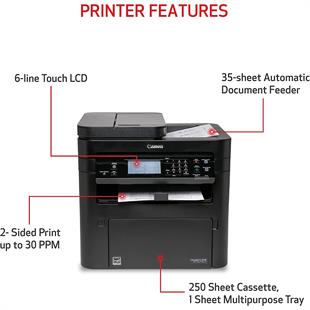 CANON i-SENSYS MF267DW II LAZER YAZICI TARAYICI FOTOKOPİ FAX DUBLEX USB/ETHERNET/WIFI A4