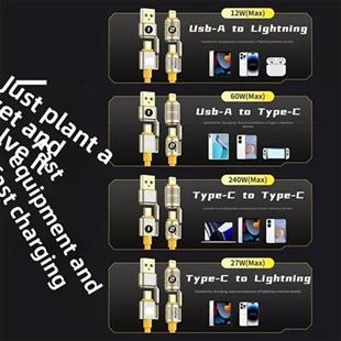 CODEGEN CDG-CNV88 Lightning 1.5 metre Şarj ve Data Kablosu 240W