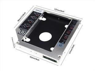 CODEGEN CODMAX CDG-HDC-095 9.5mm SATA Siyah / Gümüş Notebook Ekstra Hdd Yuvası