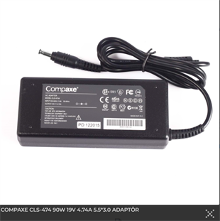 COMPAXE CLS-474 19V 4.74A (5.5*3.0) Samsung Notebook Adaptörü