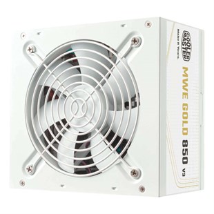 COOLERMASTER 850W 80+ GOLD MWE V3 MPE-8506-ACAG-GEU PCIE 5.0 Tam Modüler Power Supply Beyaz