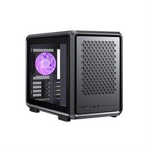 COOLERMASTER MASTERFRAME 400 MESH TG MF400M-KHNN-S00 Alüminyum Gaming Micro-Tower PC Kasası