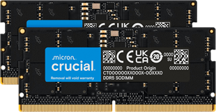CRUCIAL 96GB (2X 48GB) DDR5 5600MHZ NOTEBOOK RAM VALUE CT2K48G56C46S5