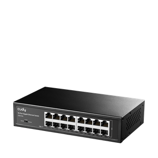 CUDY 16port Gigabit Yönetilemez Metal Kasa Switch GS1016