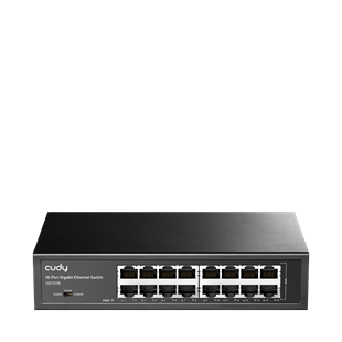 CUDY 16port Gigabit Yönetilemez Metal Kasa Switch GS1016