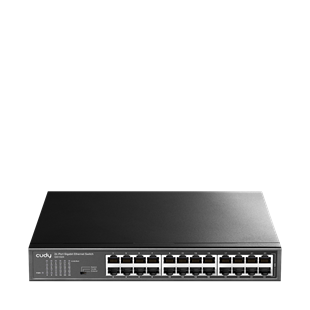 CUDY 24port Gigabit Yönetilemez Metal Kasa Switch GS1024