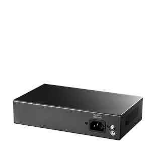 CUDY 6port-4Port PoE 60w 10/100 Yönetilemez Metal Kasa Switch FS1006P