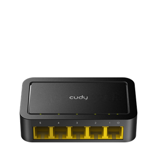 CUDY FS105D 5 port Mbit Desktop Yönetilemez Plastik Kasa Switch