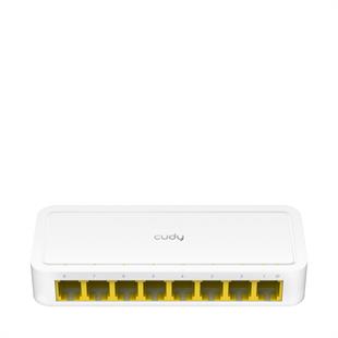 CUDY FS108D 8 PORT 10/100 YONETILEMEZ DESKTOP SWITCH PLASTİK KASA