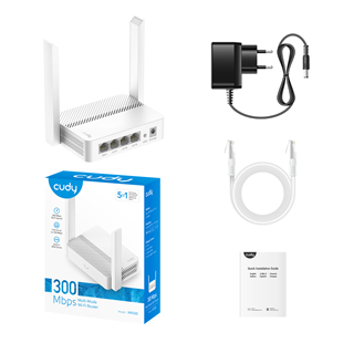 CUDY WR300 4Port 100Mbps  2Anten 300mbps Ev Ofis Tipi Wıfı Router