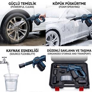 Carstar CR-25709 Yüksek Basınçlı Oto Yıkama Makinesi